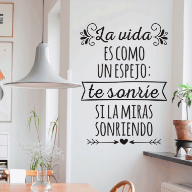 Vinilos con frases