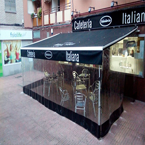 toldo negro salou